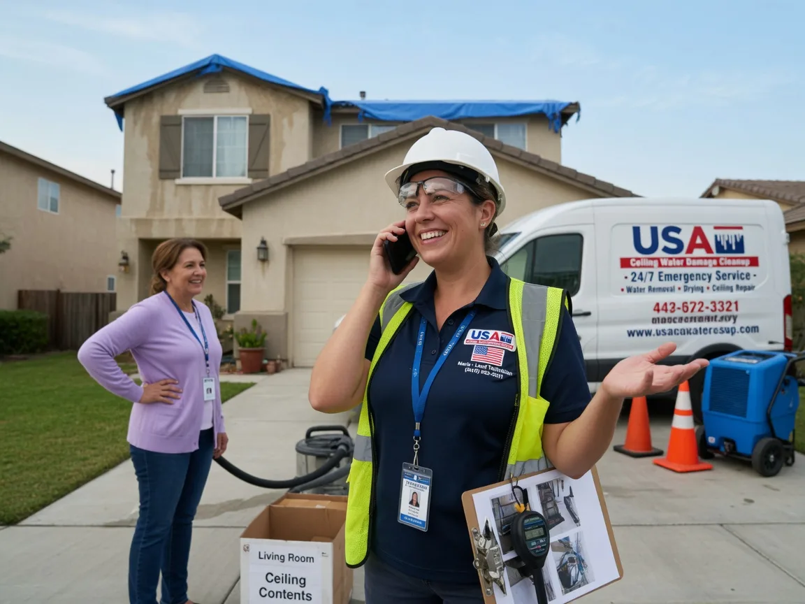 Ceiling Water Damage Restoration New Burnside, IL FAQs
